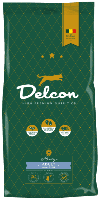 Delcon cat adult rich in fish 8,75kg